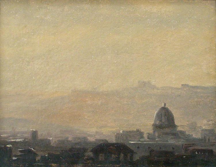 Pierre de Valenciennes Blick auf die Umgebung von Rom oil painting image